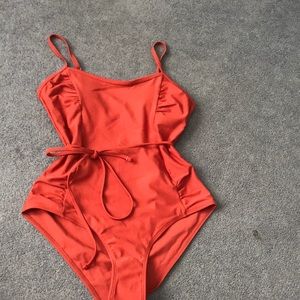 bought from ROMWE, size medium, pumpkin orange